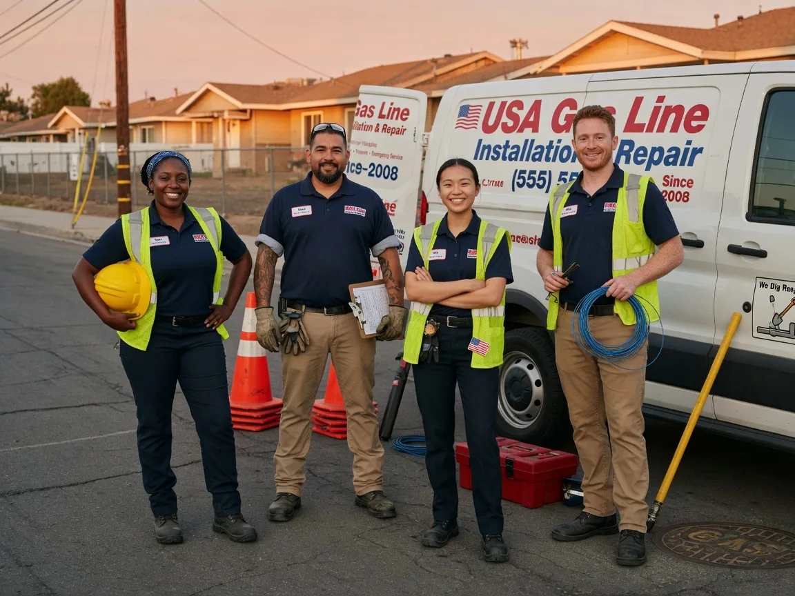 Gas Line Installation company in Prairie View, KS